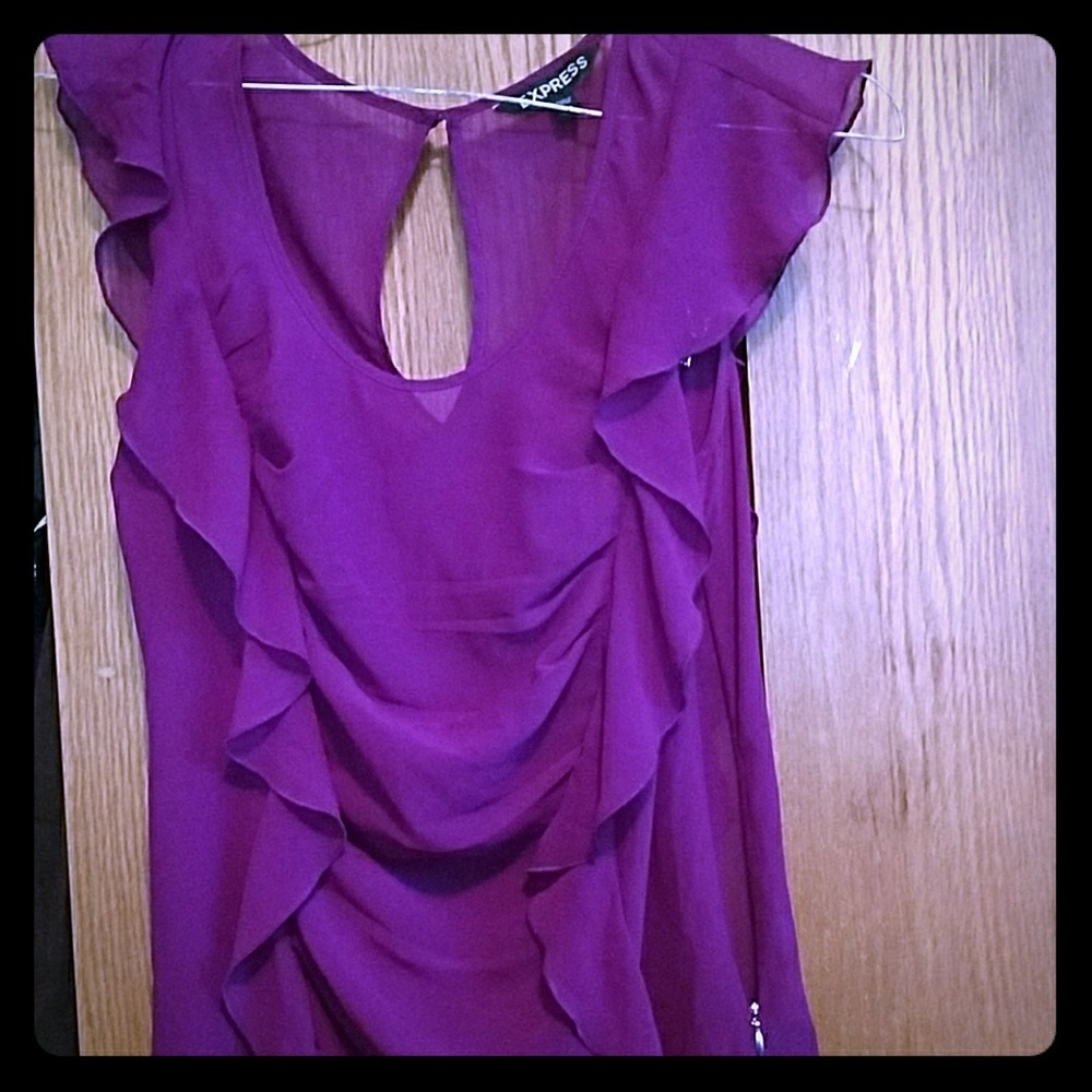 Sheer express blouse